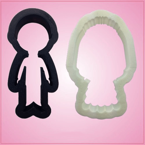 Cute Bride and Groom Cookie Cutter Set 