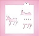 Democratic Donkey Stencil