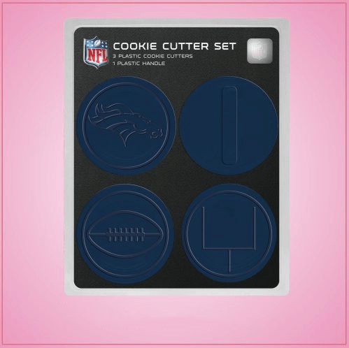 Denver Broncos Cookie Cutter Set 