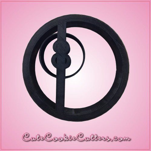 Detailed 8 Ball Cookie Cutter 