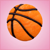 Detailed Basketball Cookie Cutter 