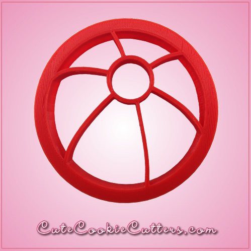 Detailed Beach Ball Cookie Cutter 