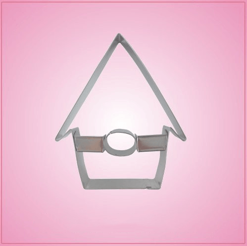 Detailed Birdhouse Cookie Cutter 