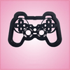 Detailed Black Video Game Controller Cookie Cutter 