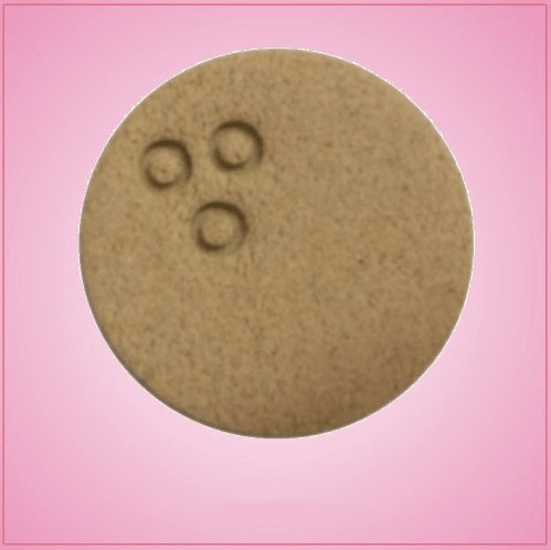 Detailed Bowling Ball Cookie Cutter 
