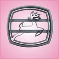 Detailed Deer Logo Cookie Cutter 