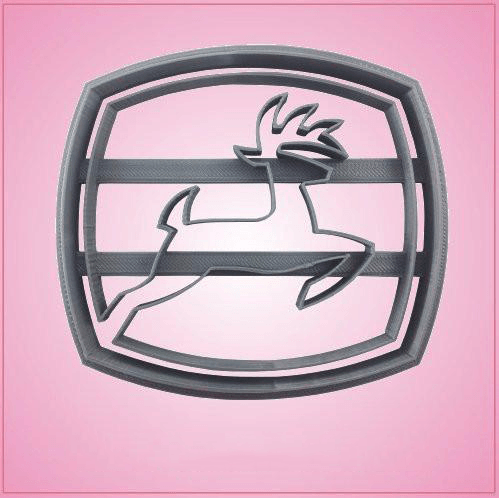 Detailed Deer Logo Cookie Cutter 