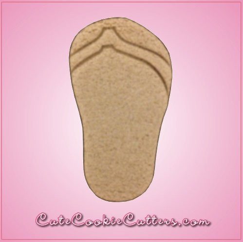 Detailed Flip Flop Cookie Cutter 