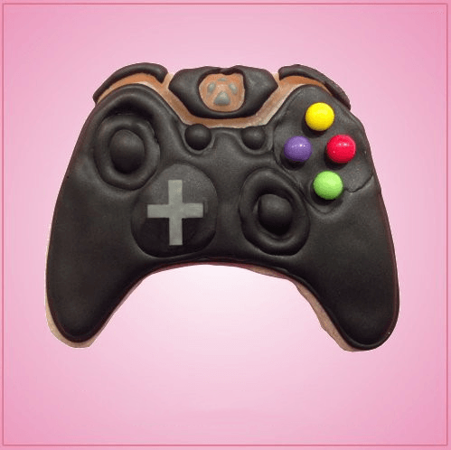 Detailed Gray Video Game Controller Cookie Cutter 