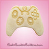 Detailed Gray Video Game Controller Cookie Cutter 