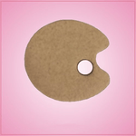 Detailed Paint Palette Cookie Cutter