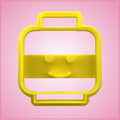 Detailed Toy Block Head Cookie Cutter 
