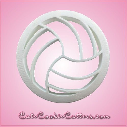 Detailed Volleyball Cookie Cutter 