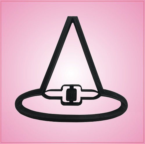 Detailed Witch Hat Cookie Cutter 