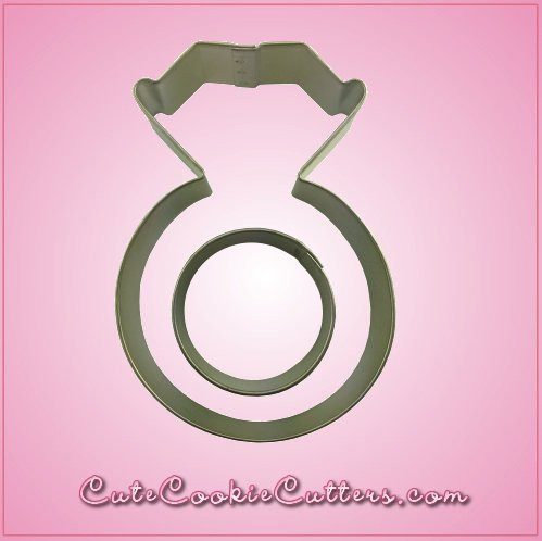 Diamond Ring Cookie Cutter 