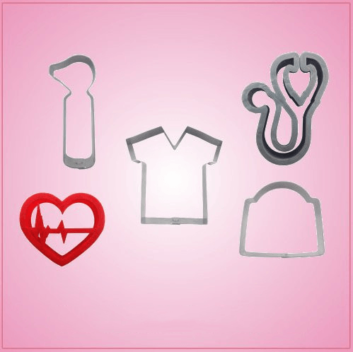 Doctor Cookie Cutter Set 