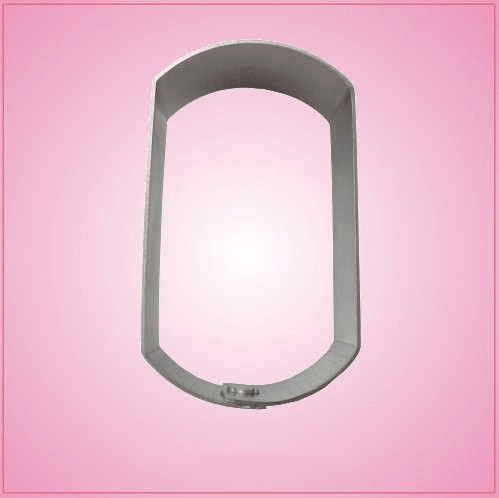 Dog Tag Cookie Cutter 