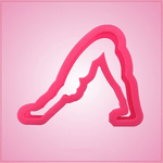 Downward Facing Dog Yoga Pose Cookie Cutter