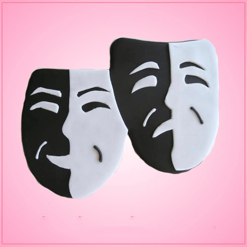 Drama Theater Mask Cookie Cutter 