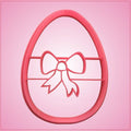 Easter Egg With Bow Cookie Cutter 