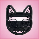 Embossed Black Cat Cookie Cutter