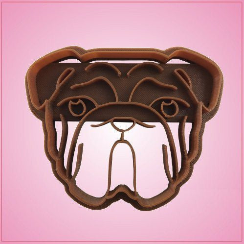 Embossed Bulldog Cookie Cutter 