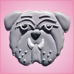 Embossed Bulldog Cookie Cutter