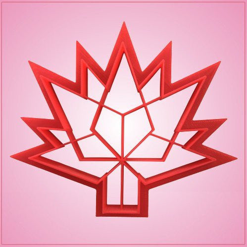 Embossed Canada Maple Leaf Cookie Cutter 