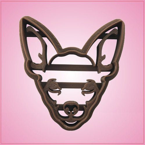 Embossed Chihuahua Cookie Cutter 