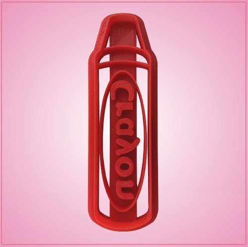 Embossed Crayon Cookie Cutter 