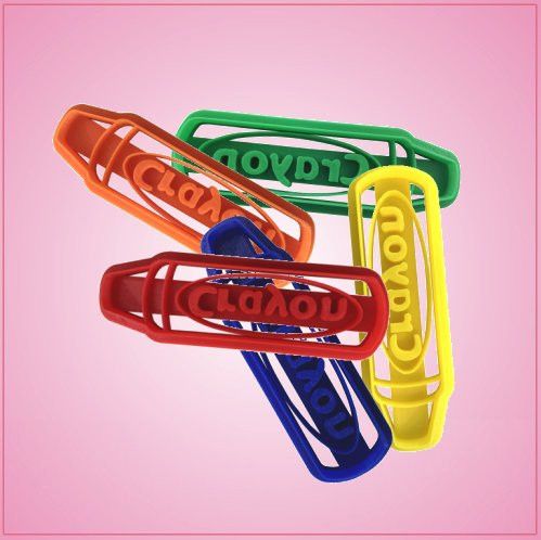 Embossed Crayon Cookie Cutter 