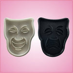 Embossed Drama Mask Cookie Cutter Set