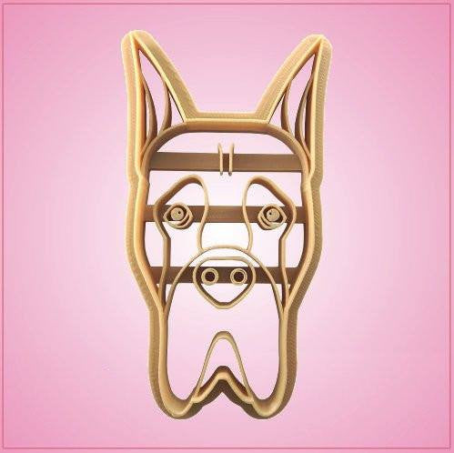Embossed Great Dane Cookie Cutter 