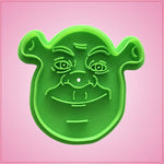 Embossed Green Ogre Cookie Cutter