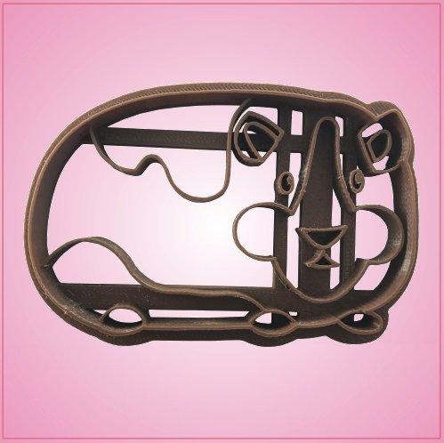 Embossed Guinea Pig Cookie Cutter