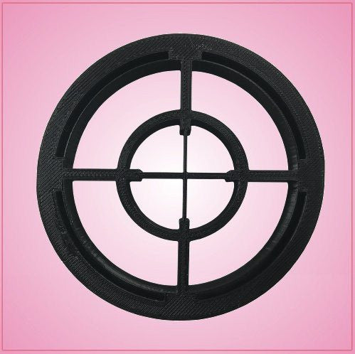Embossed Gun Sight Cookie Cutter 
