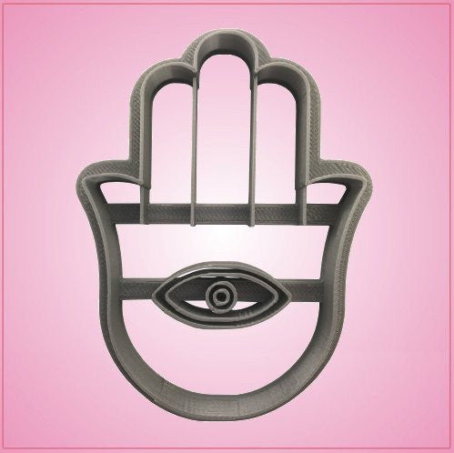 Embossed Hamsa Cookie Cutter 