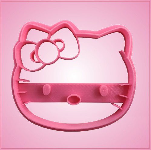 Embossed Hello Kitty Cookie Cutter 