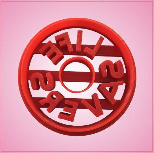 Embossed Life Savers Cookie Cutter 