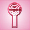 Embossed Lollipop Cookie Cutter 