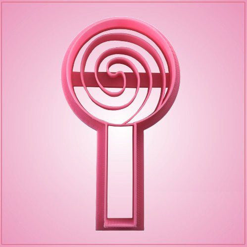 Embossed Lollipop Cookie Cutter 