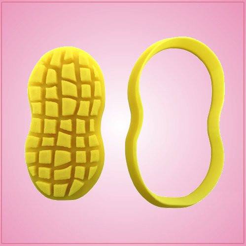 Embossed Peanut Cookie Cutter 