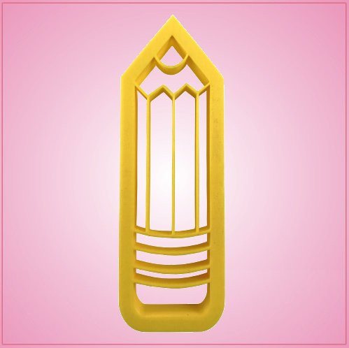 Embossed Pencil Cookie Cutter 