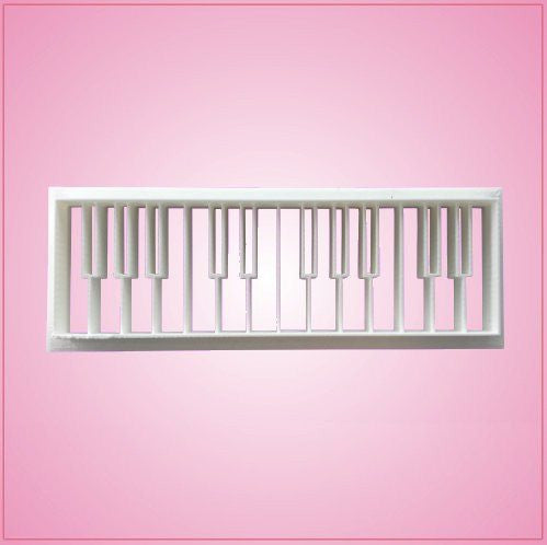 Embossed Piano Keys Cookie Cutter 