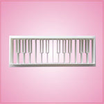 Embossed Piano Keys Cookie Cutter