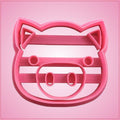 Embossed Pig Face Cookie Cutter 