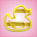 Embossed Rubber Ducky Cookie Cutter 