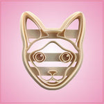Embossed Siamese Cat Cookie Cutter