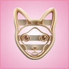 Embossed Siamese Cat Cookie Cutter 
