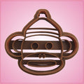 Embossed Sock Monkey Head Cookie Cutter 
